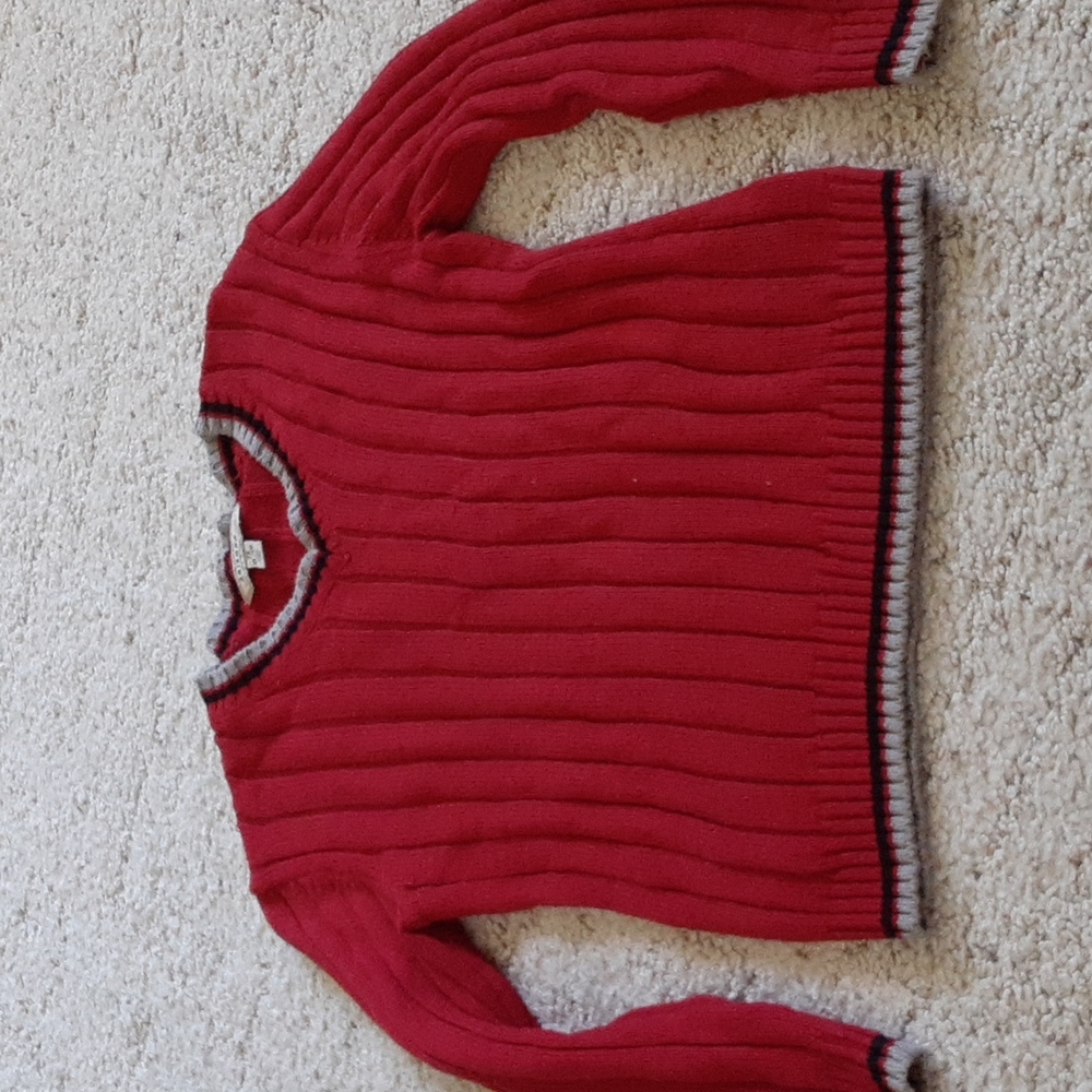 2/$12 boys sweater, size XL (7x)
